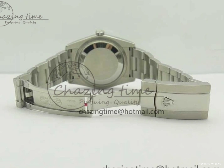 0206 DateJust 36 SS 116234 Fluted Bezel DJF Best Edition Blue Dial Stick Markers on SS Oyster Bracelet A Affordable 3373